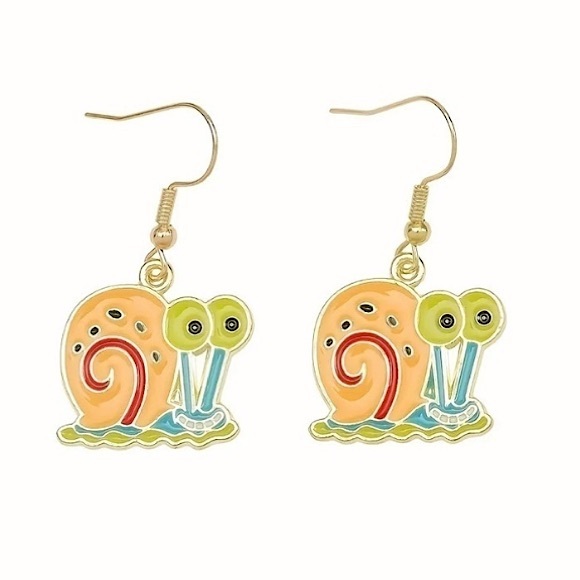 SpongeBob Squarepants Jewelry - Gary The Snail Earrings